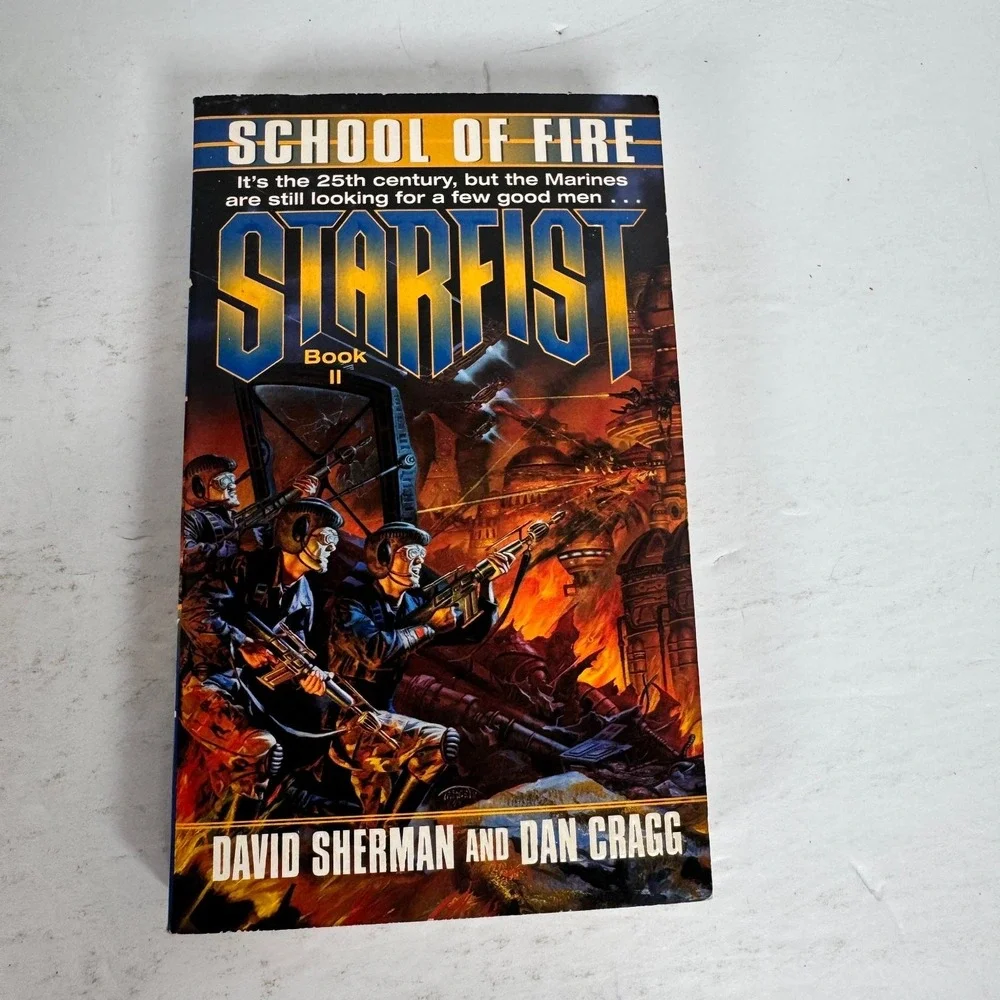 Starfist Books 2 3 6 Sherman & Cragg 1998-2001 First Edition Military Sci-Fi